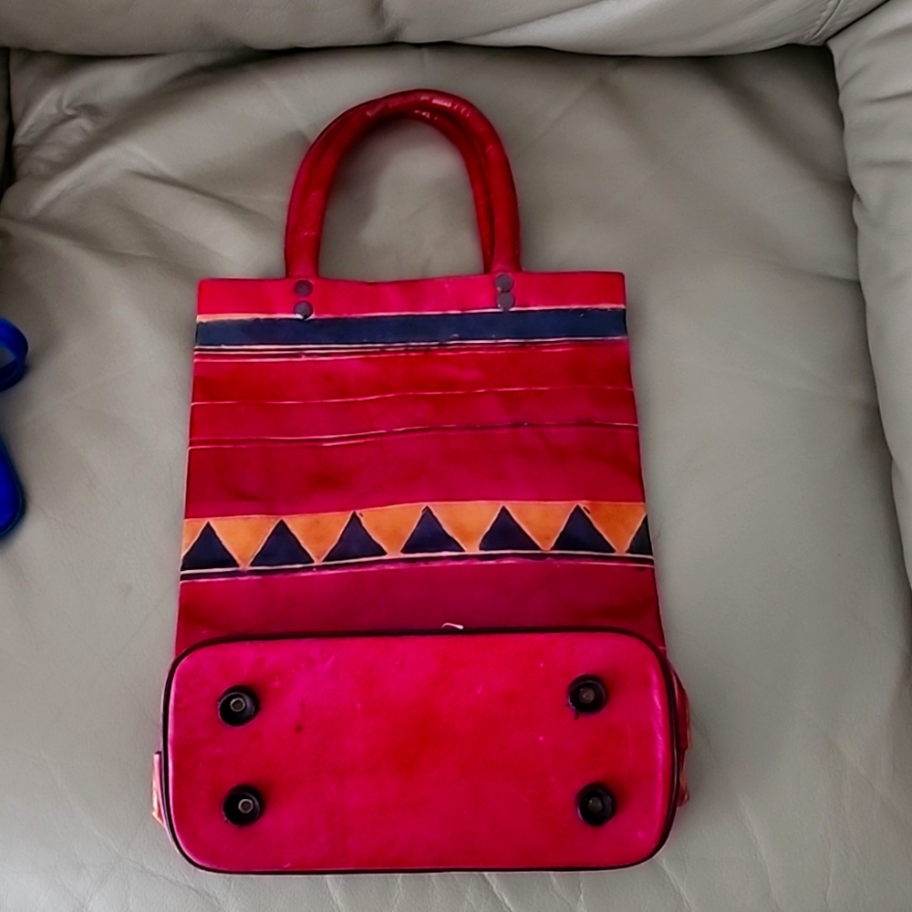 Vintage 1990's Tribal bag w/wallet
